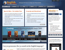 Tablet Screenshot of englishlearning.com